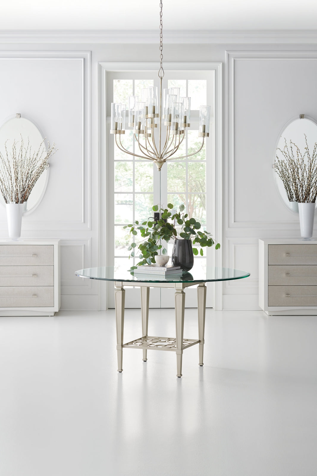 Caracole A Clear Touch Nightstand