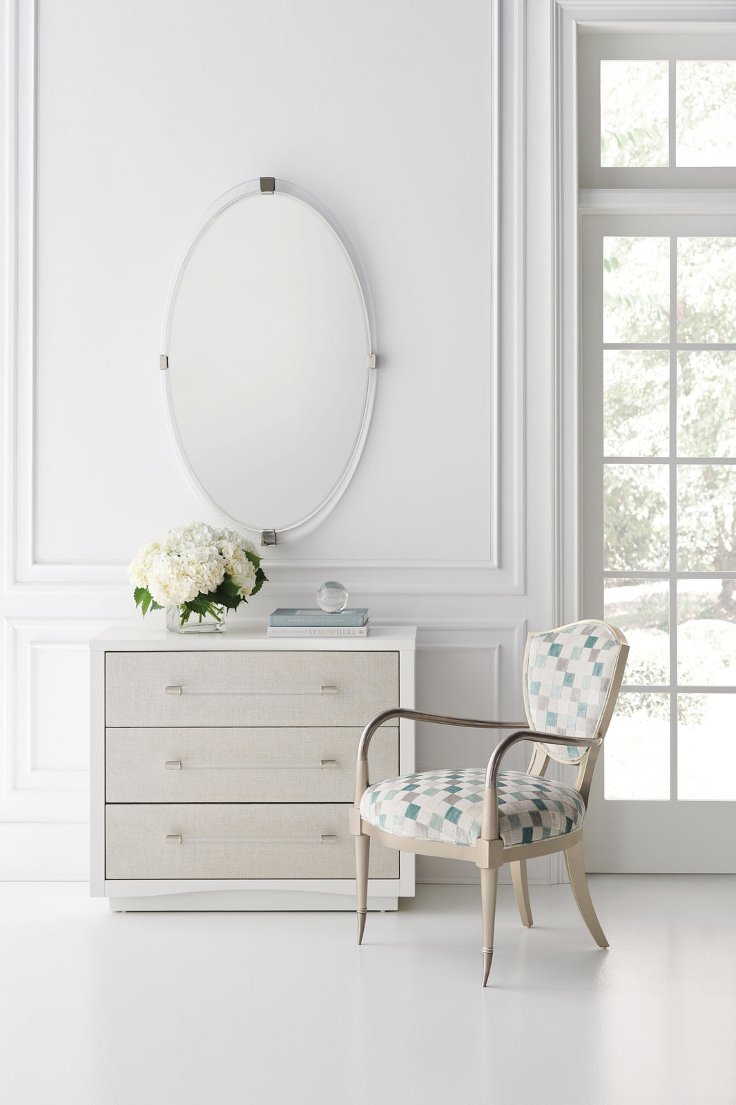 Caracole A Clear Touch Nightstand