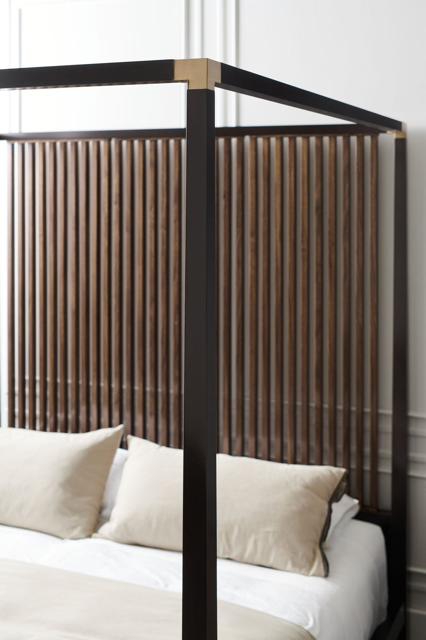 Caracole Classic Pinstripe Bed