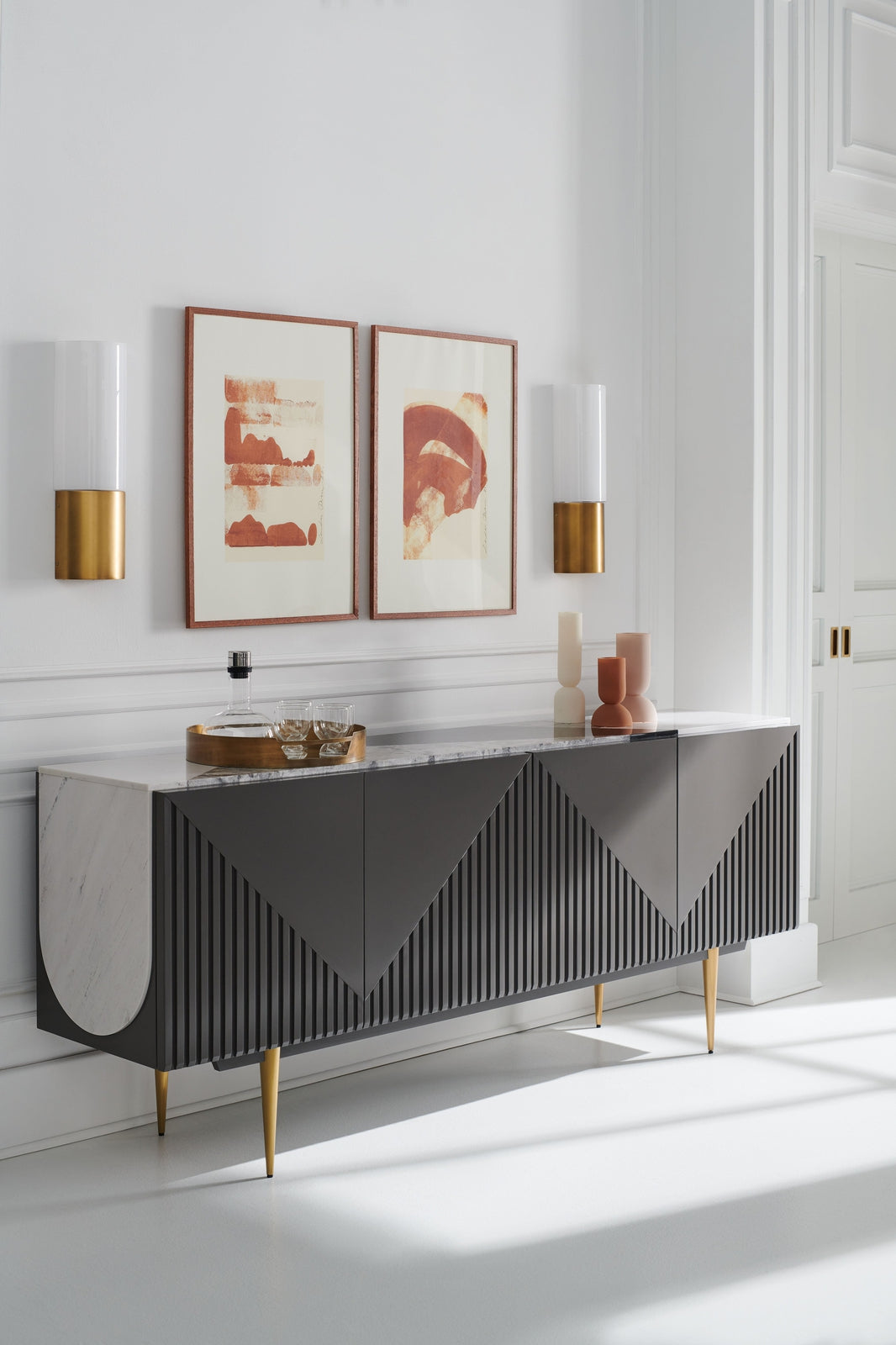 Caracole Over The Edge Sideboard INV