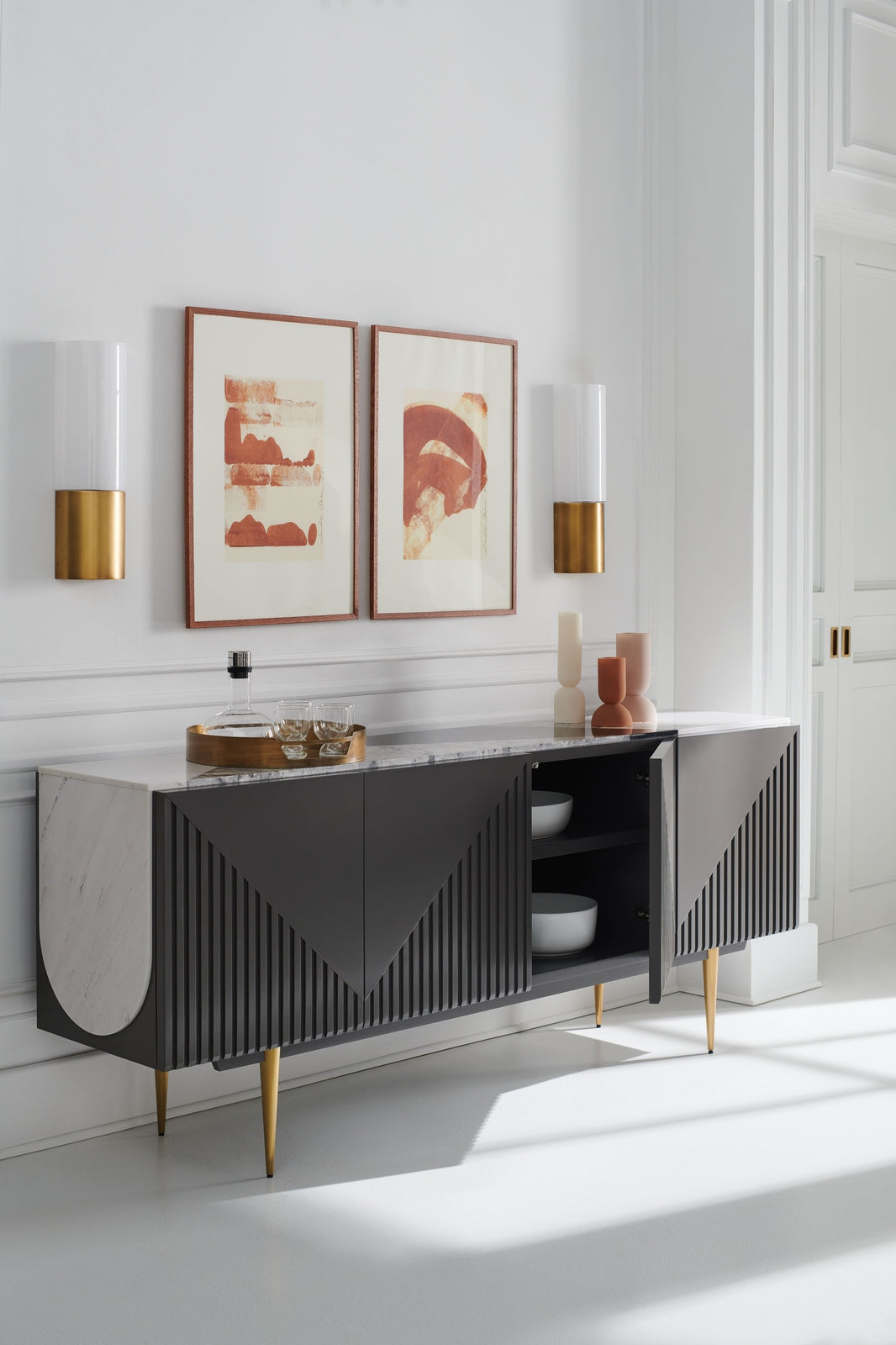 Caracole Over The Edge Sideboard INV