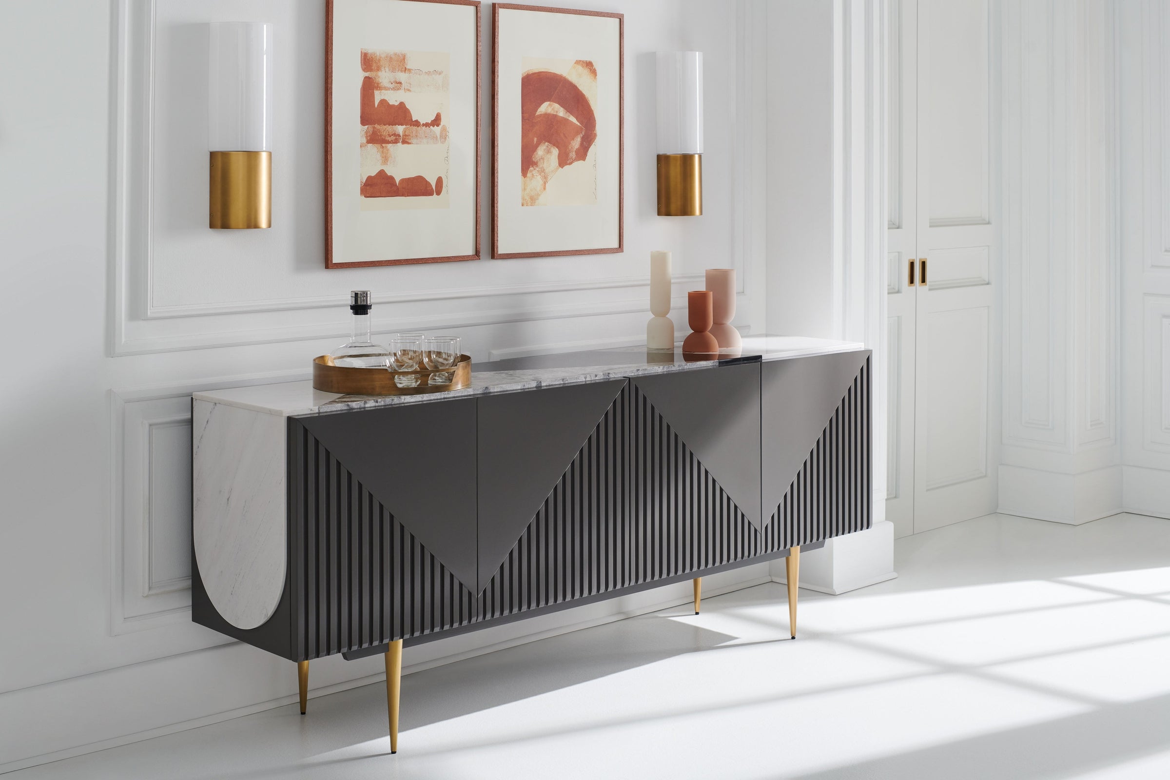 Caracole Over The Edge Sideboard INV
