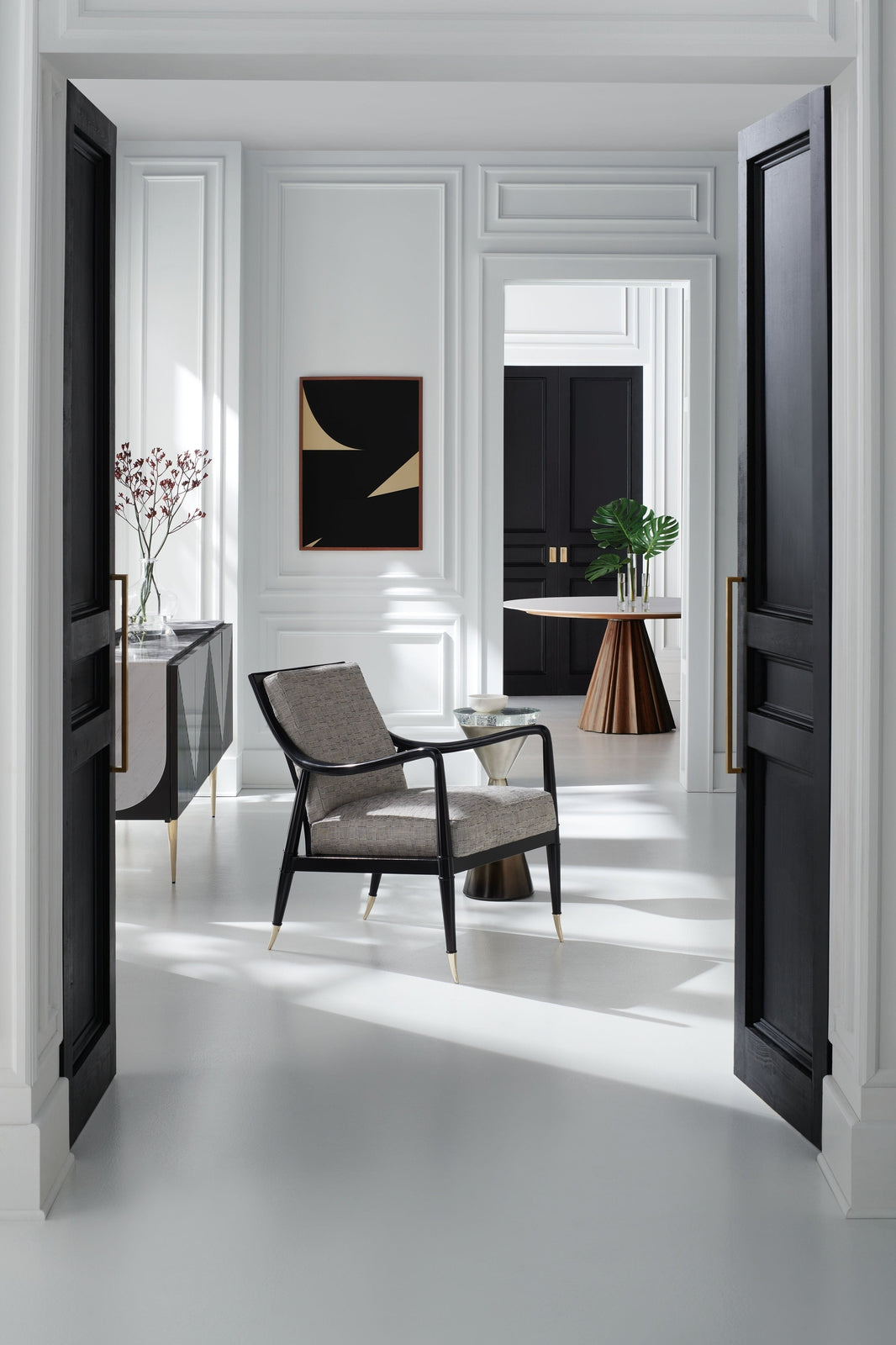 Caracole Spy Glass Side Table