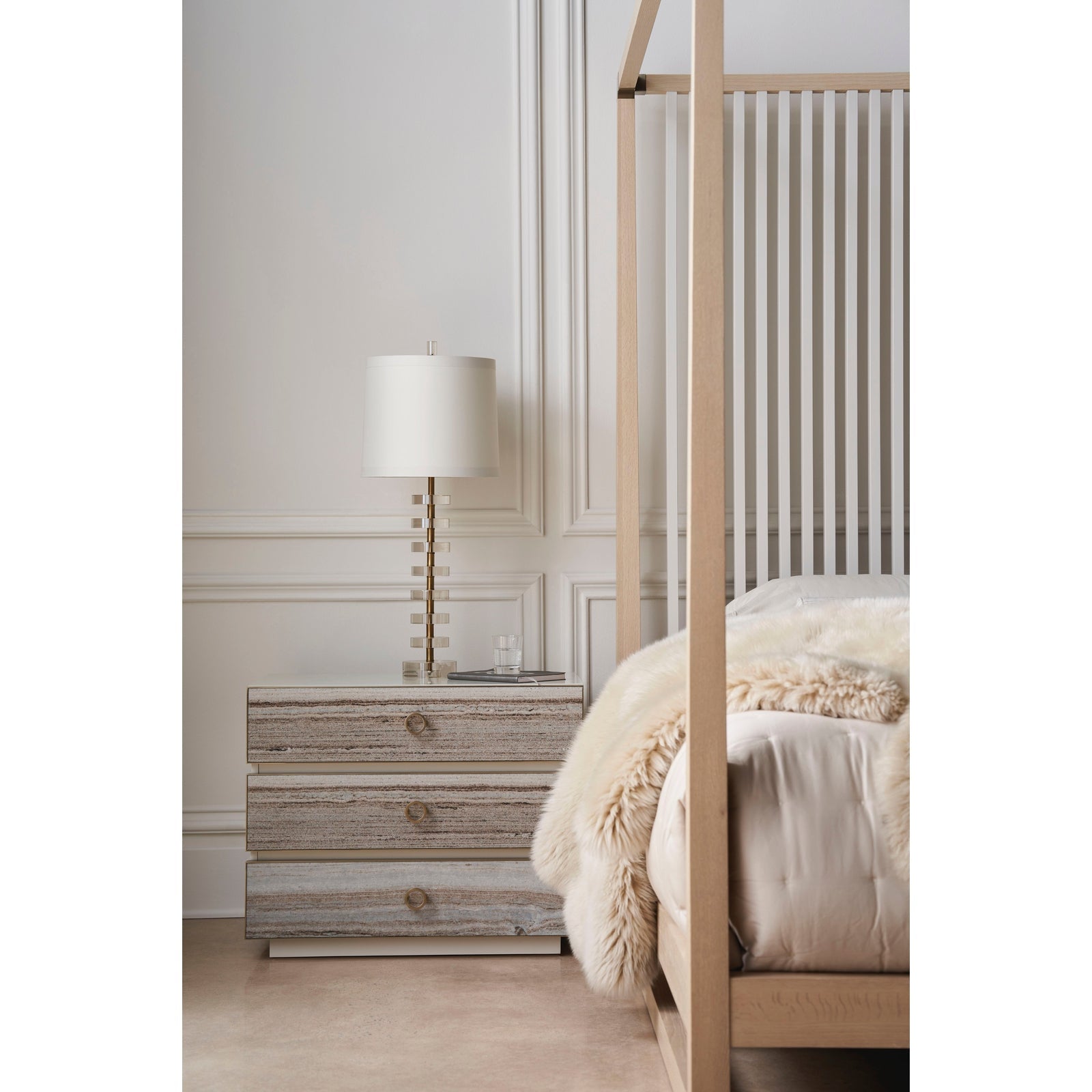 Caracole Classic Pinstripe Light Bed