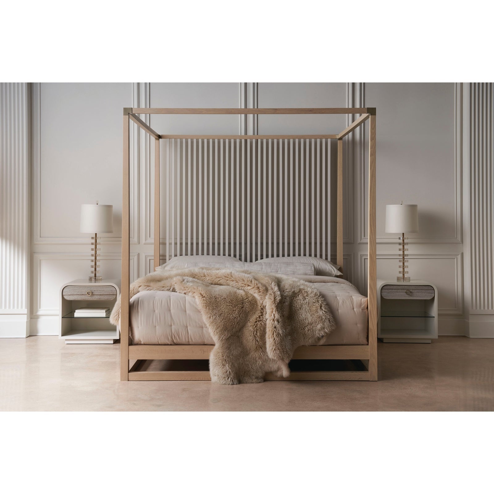 Caracole Classic Pinstripe Light Bed