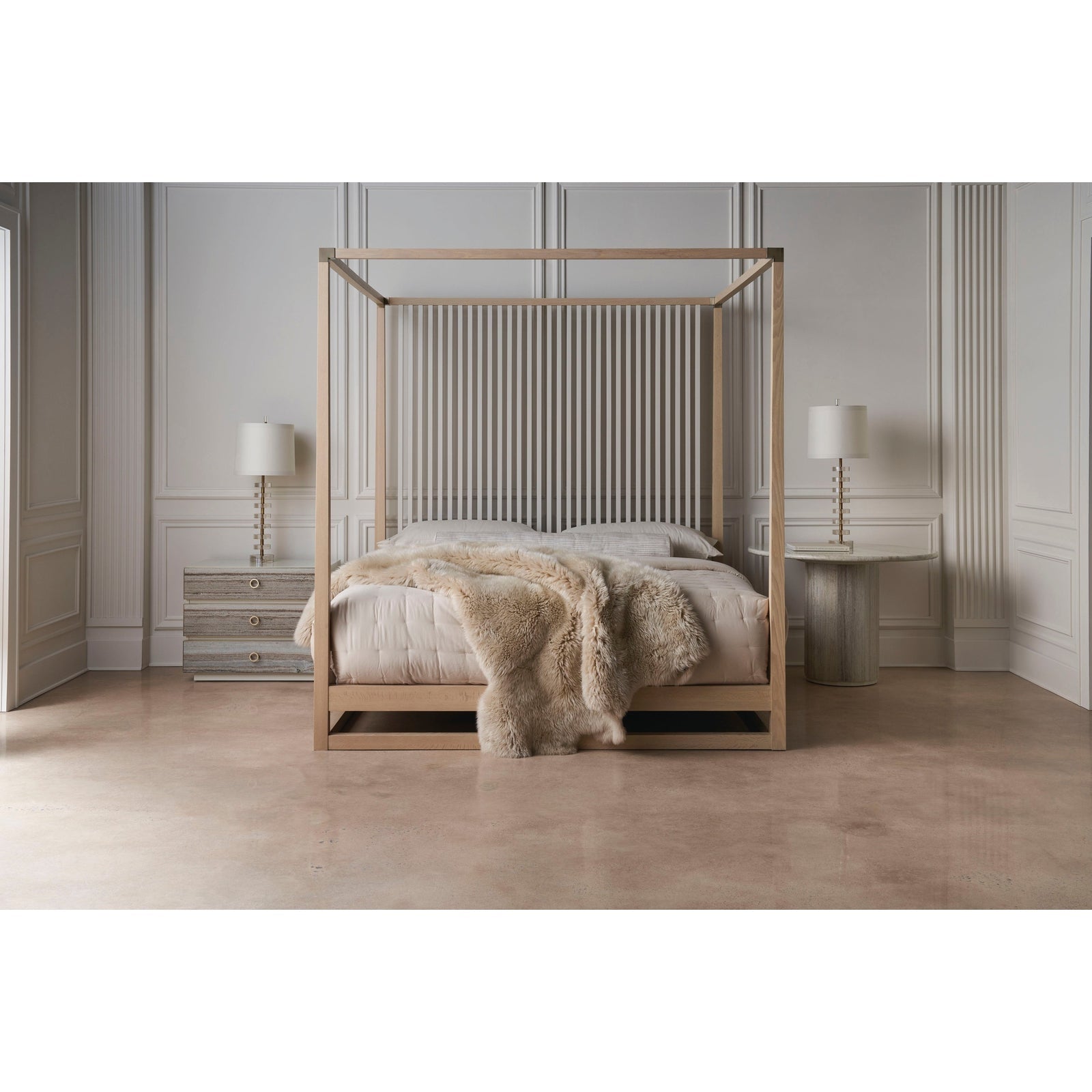 Caracole Classic Pinstripe Light Bed