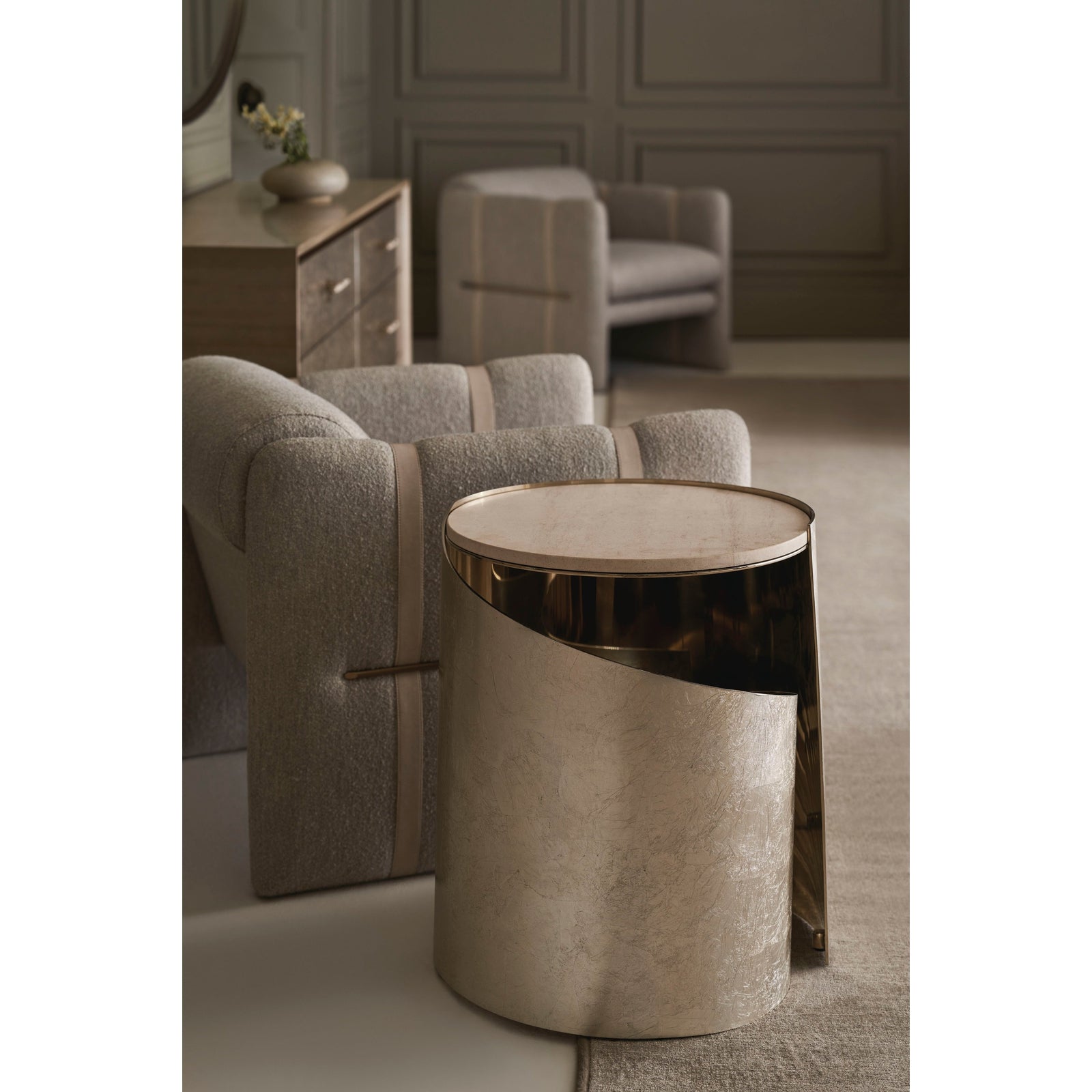 Caracole Classic Nautilus End Table