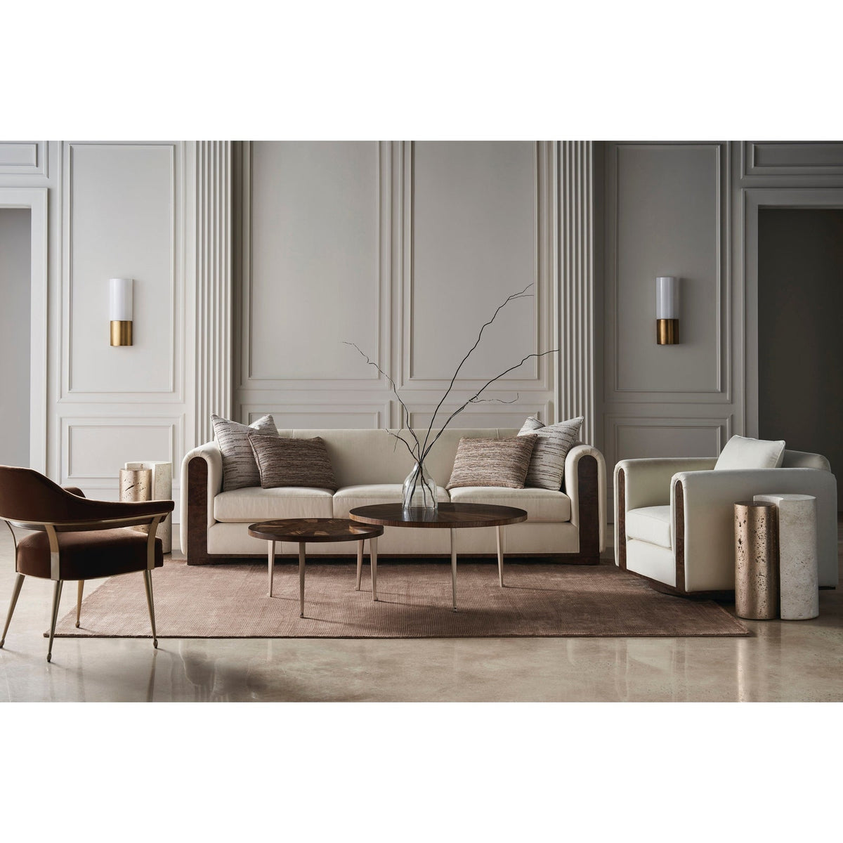 Caracole Classic Sun And Moon End Table