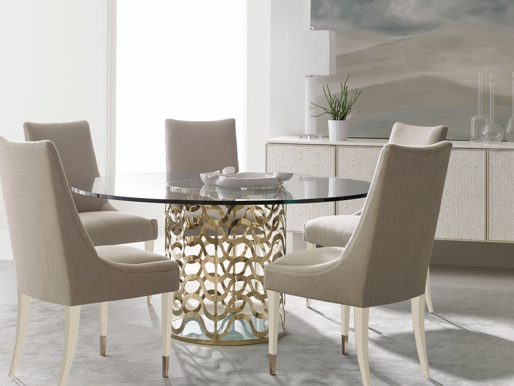 Caracole Bomb-Shell Sideboard