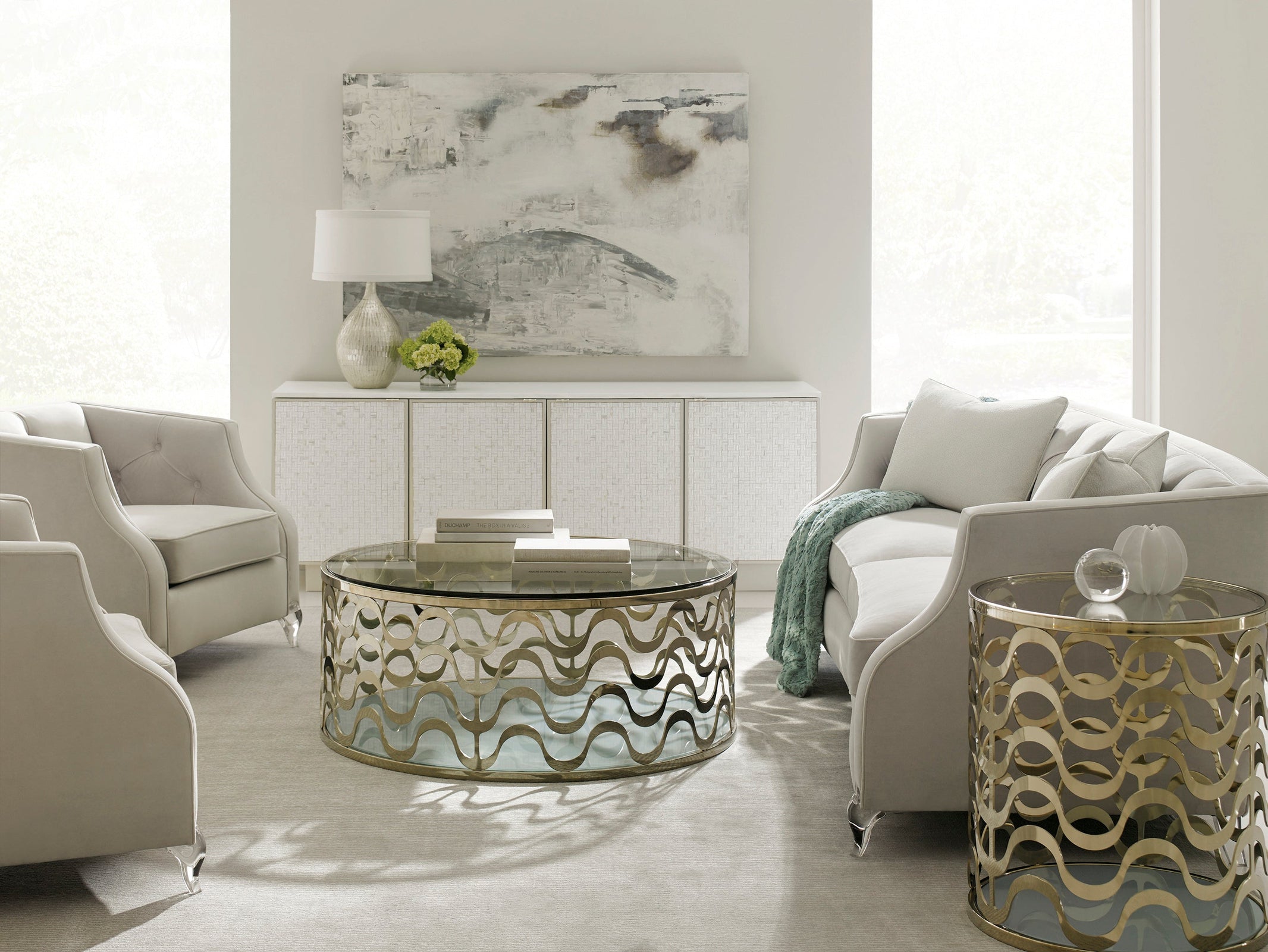 Caracole Bomb-Shell Sideboard