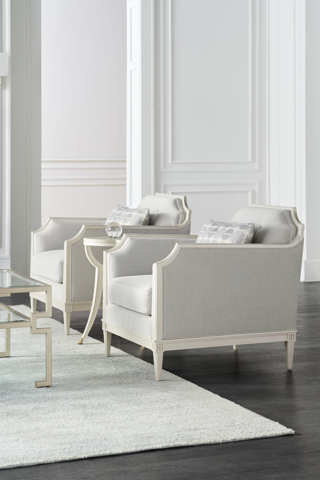 Caracole Tippy Toes End Table Open Box Item