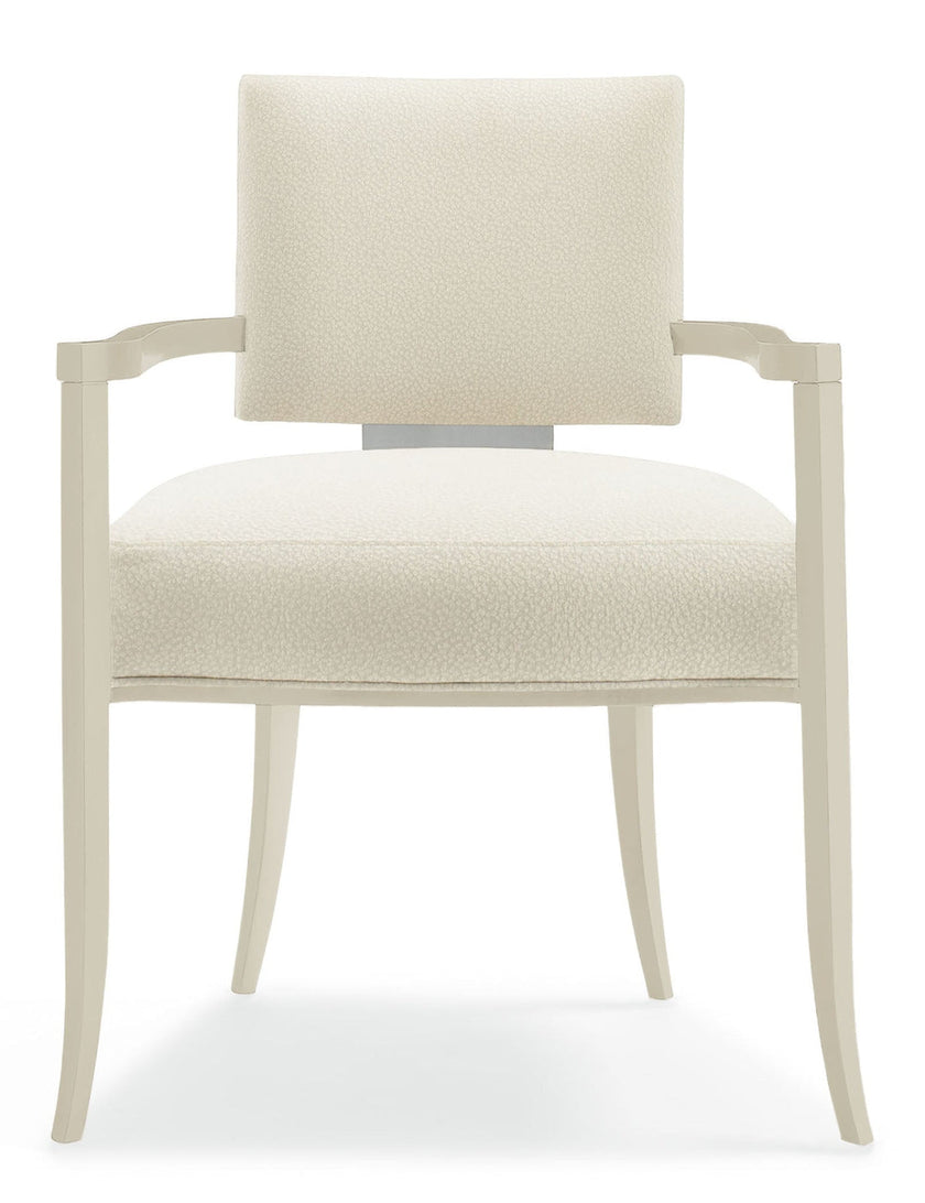 Caracole Reserved Seating Dining Arm Chair