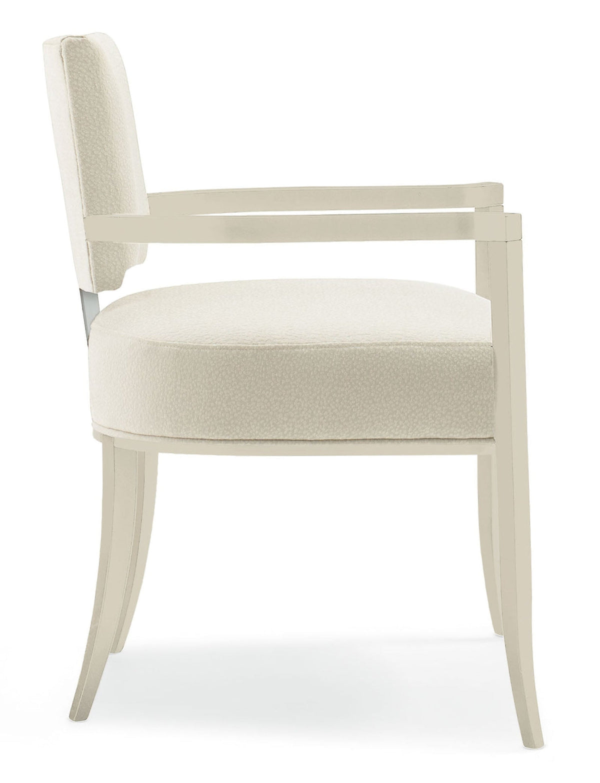 Caracole Reserved Seating Dining Arm Chair