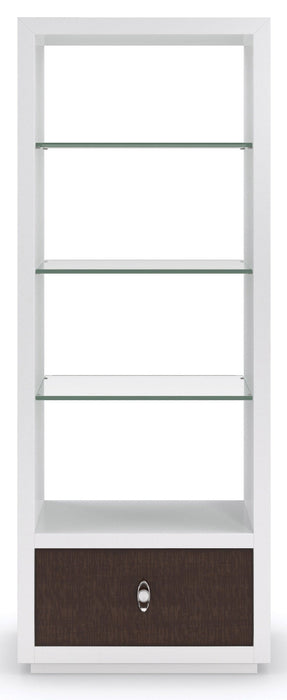 Caracole Classic Stacked Up Display Cabinet DSC