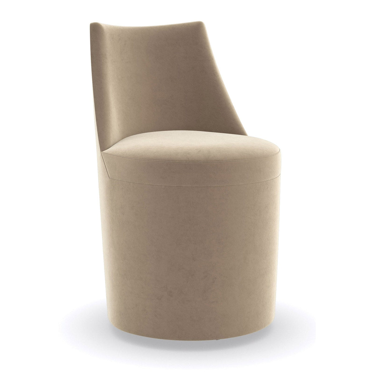 Caracole Classic Barrel Roll Dining Side Chair