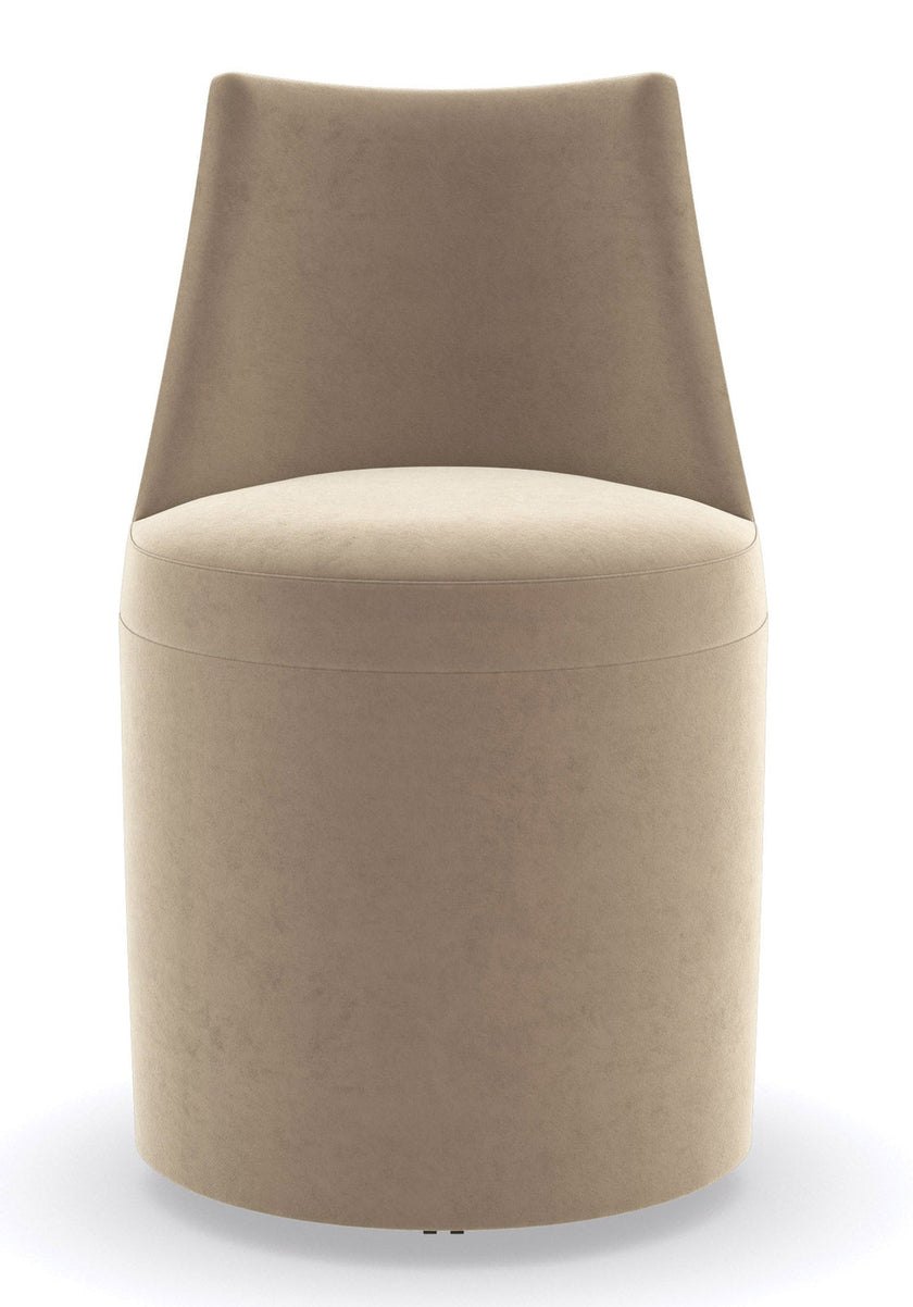 Caracole Classic Barrel Roll Dining Side Chair