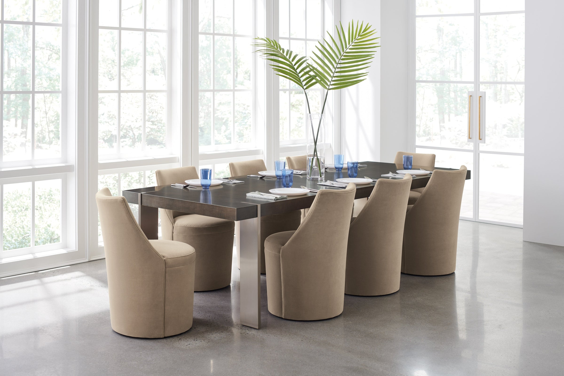 Caracole Classic Barrel Roll Chair