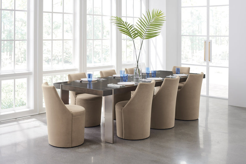 Caracole Classic Barrel Roll Dining Side Chair