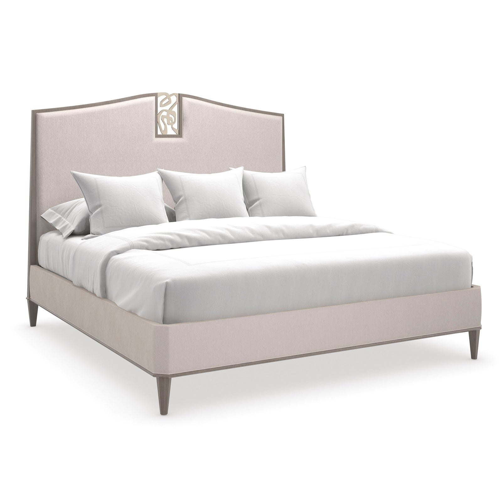 Caracole Classic Crescendo Upholstered Queen Bed