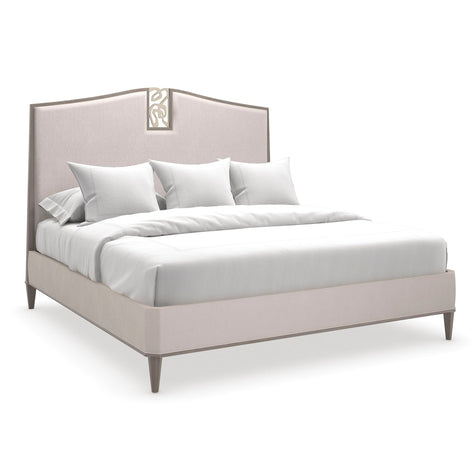 Caracole Classic Crescendo Upholstered Queen Bed Clearance