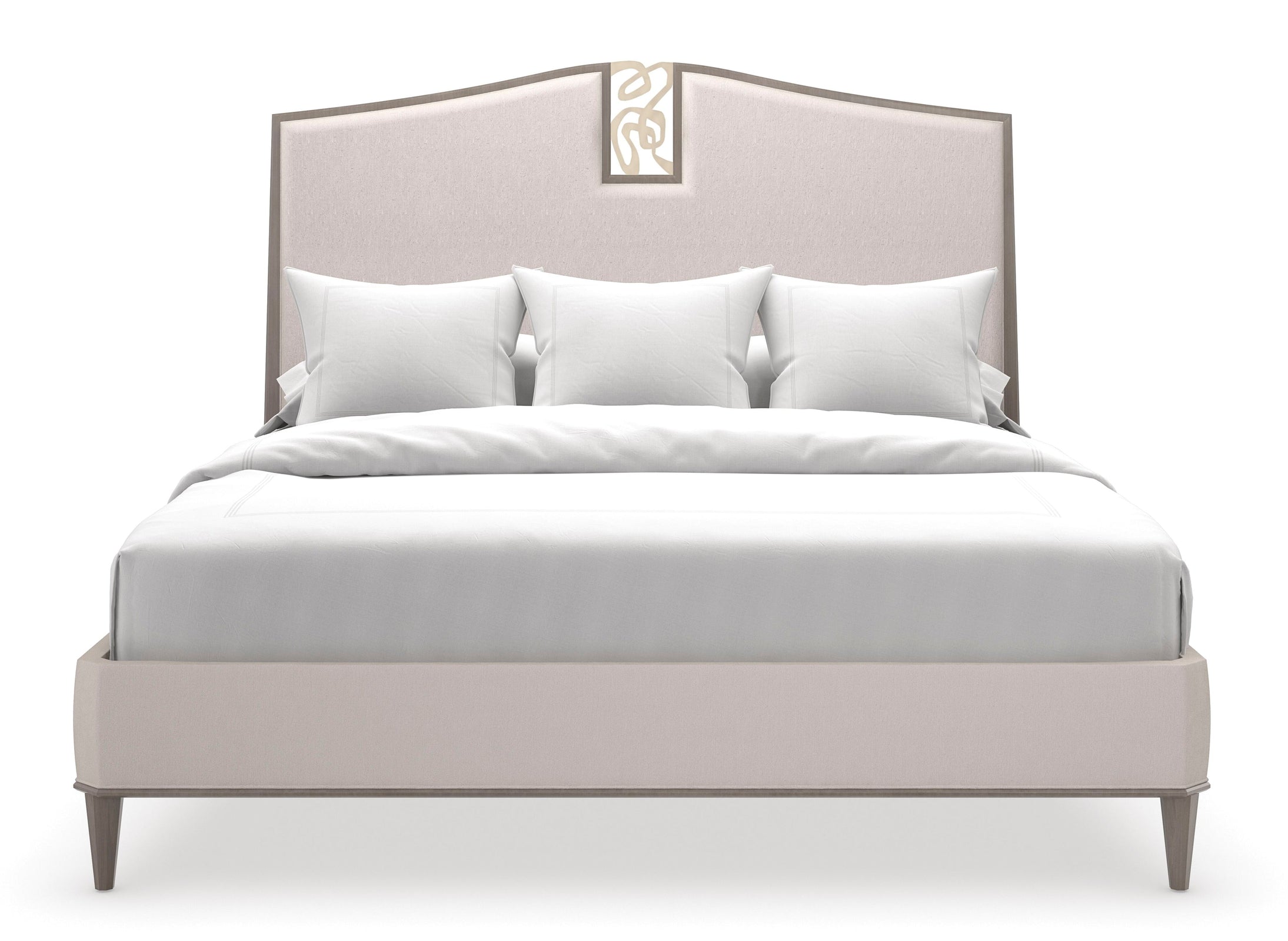 Caracole Classic Crescendo Upholstered Queen Bed