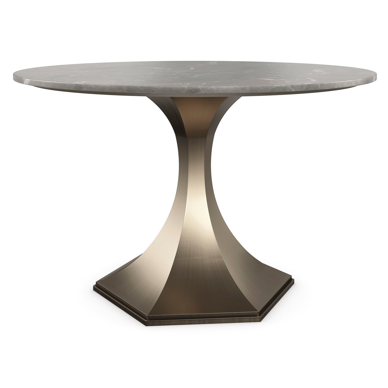Caracole Classic Top Brass Dining Table INV