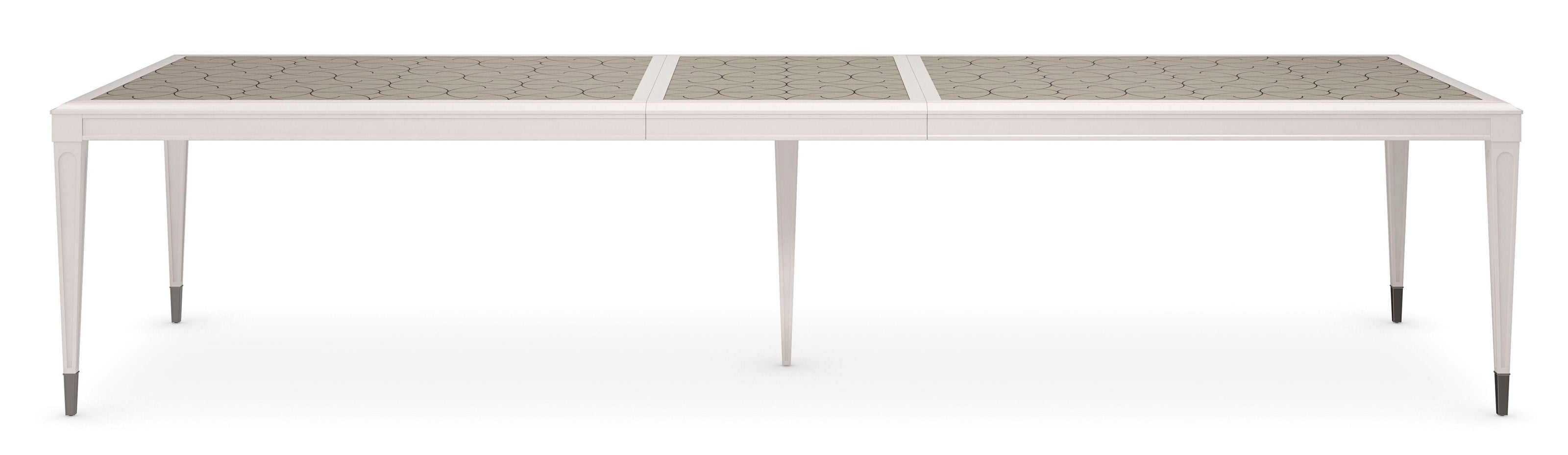 Caracole Classic Lattice Gather Dining Table Clearance