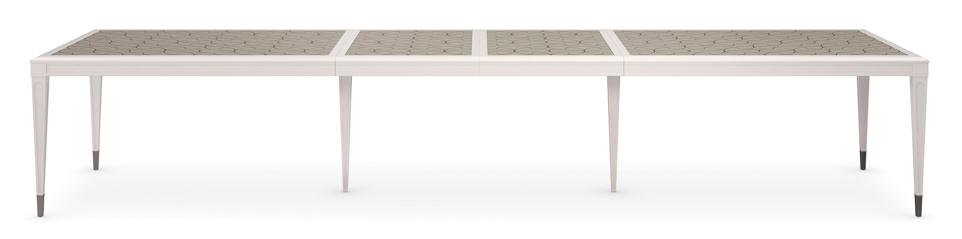 Caracole Classic Lattice Gather Dining Table Clearance