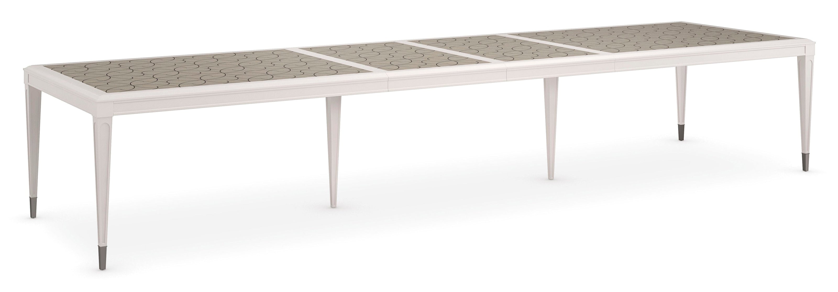 Caracole Classic Lattice Gather Dining Table Clearance