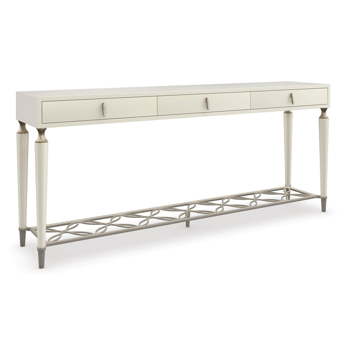 Caracole Classic Constantly Charming Console Table DSC