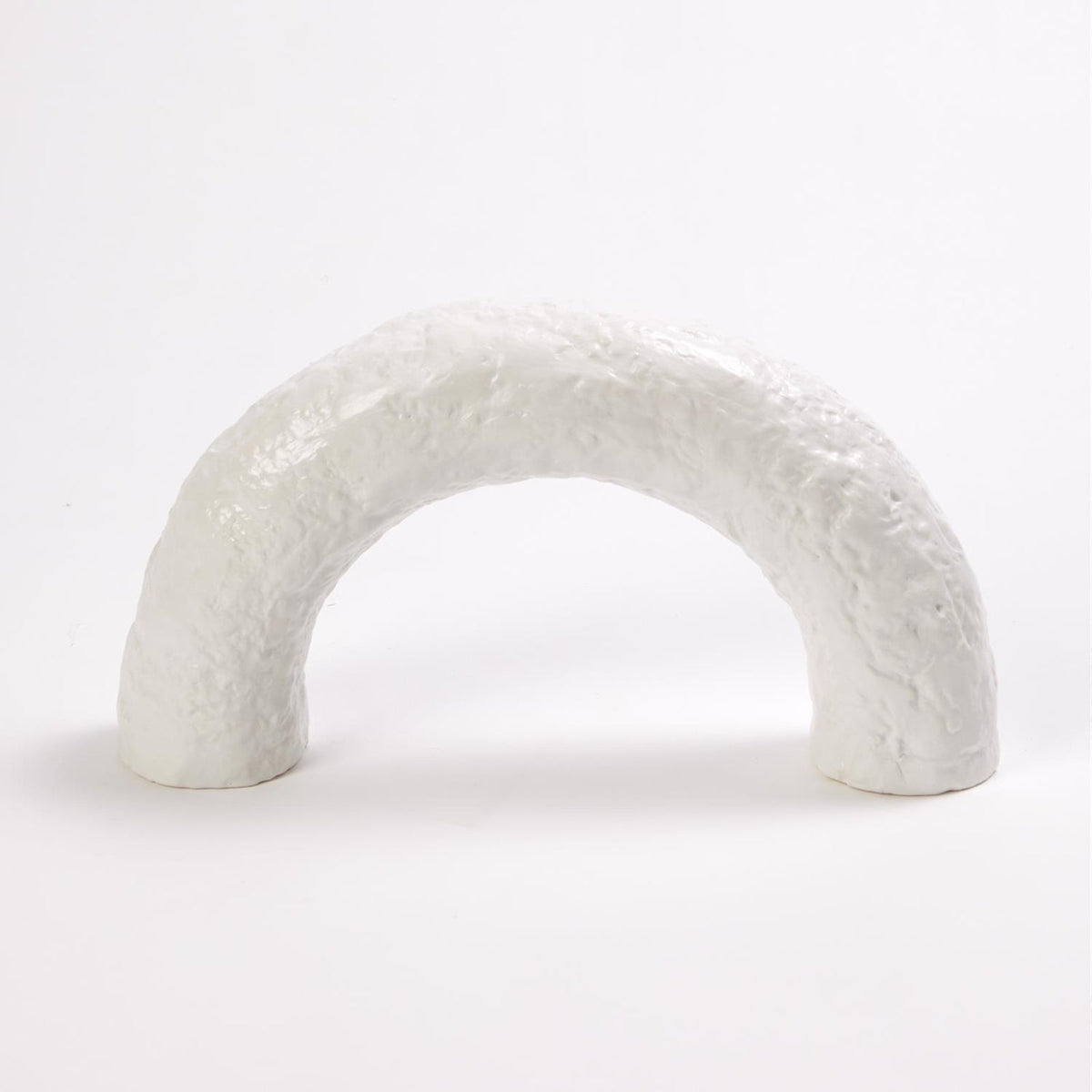 Global Views Large Matte White Germain Arch