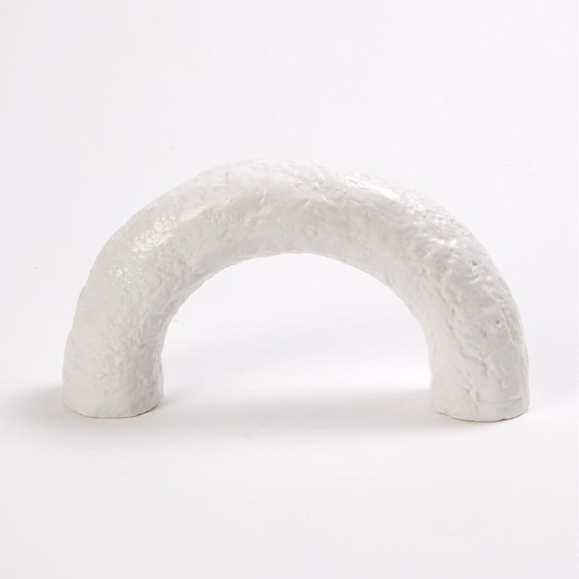 Global Views Large Matte White Germain Arch