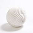 Global Views Varenne Sphere-Matte White