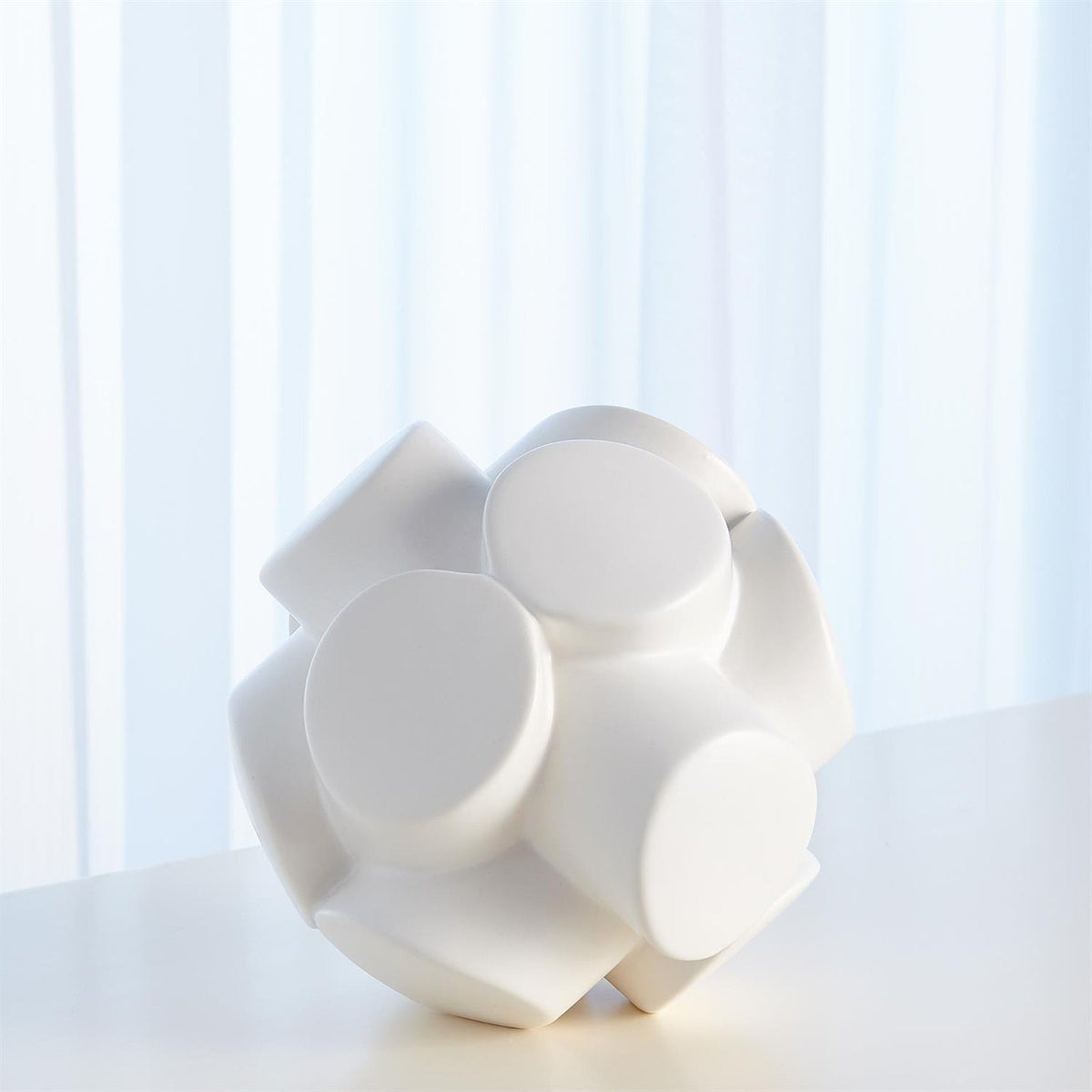 Global Views Matte White Mayet Sculpture