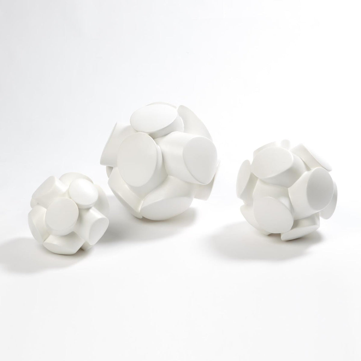Global Views Matte White Mayet Sculpture