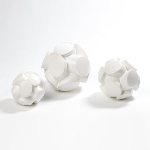Global Views Matte White Mayet Sculpture