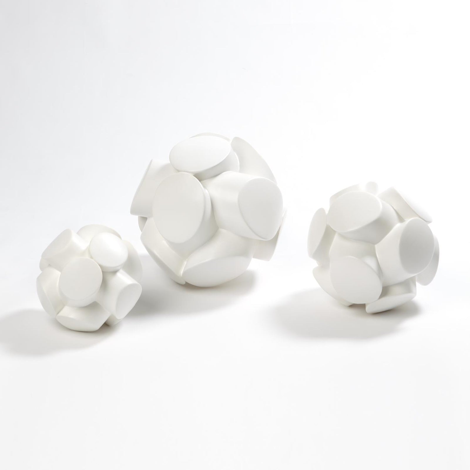 Global Views Matte White Mayet Sculpture