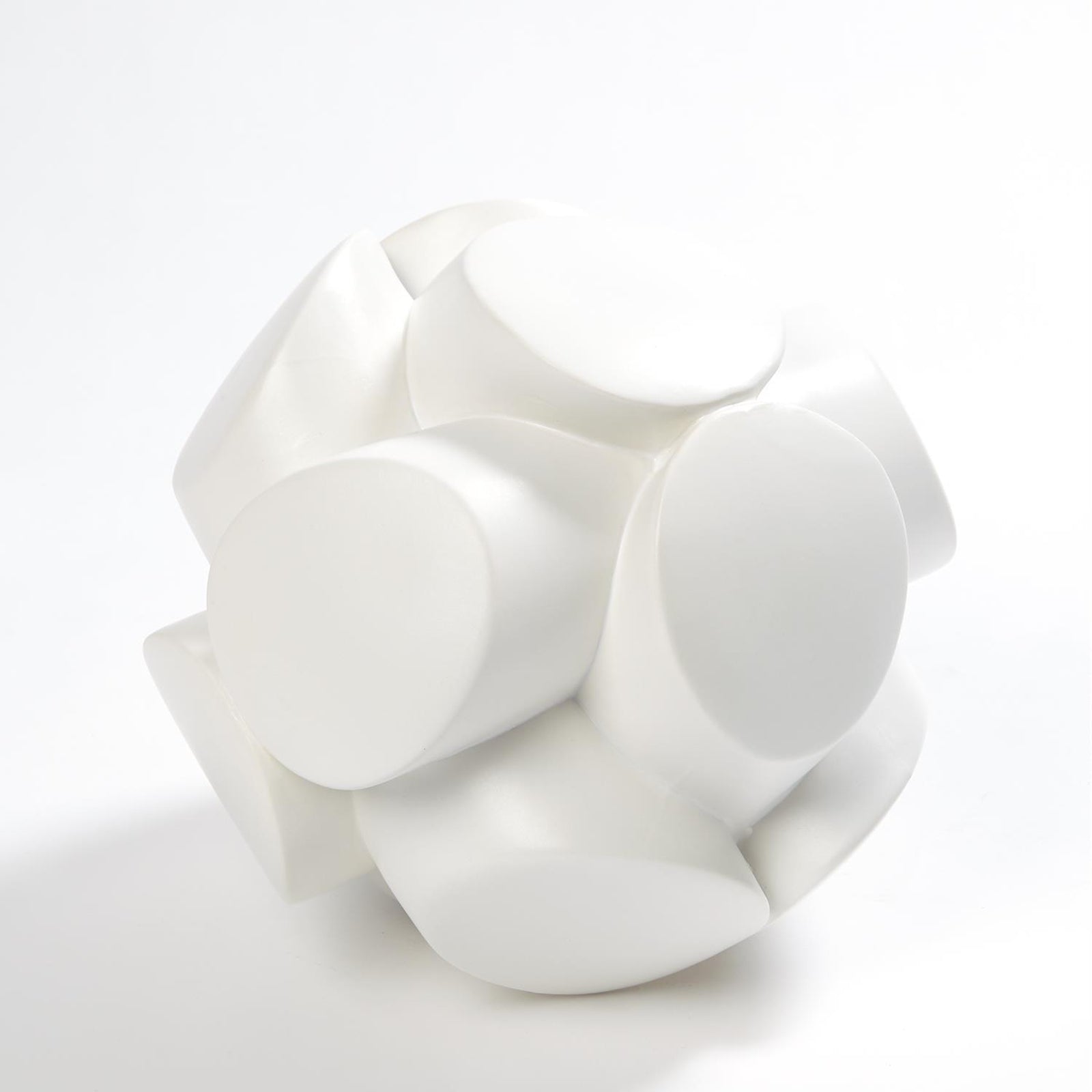 Global Views Matte White Mayet Sculpture