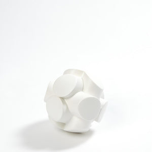 Global Views Matte White Mayet Sculpture
