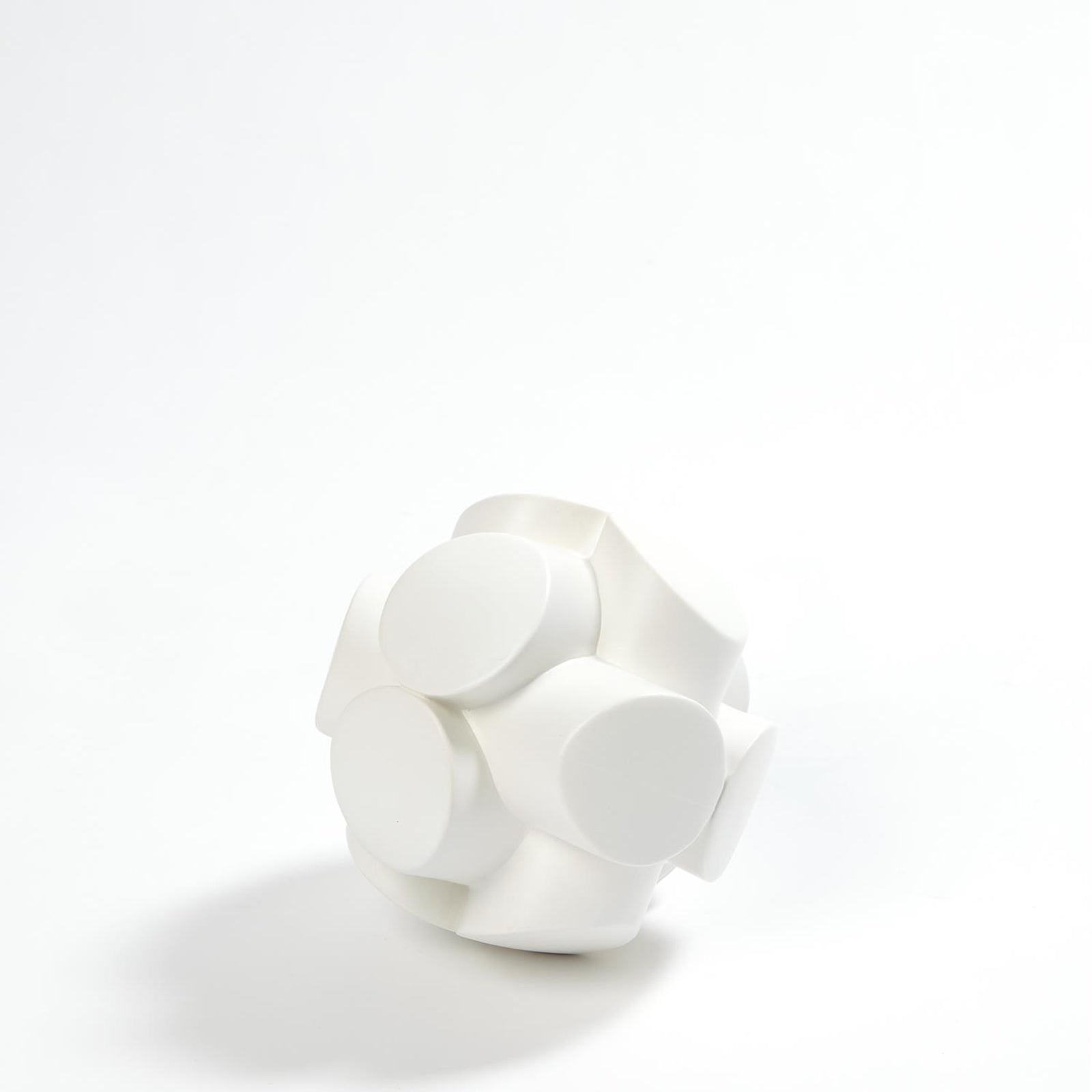 Global Views Matte White Mayet Sculpture