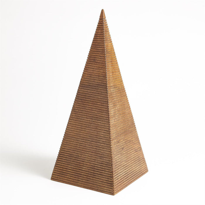 Global Views Beaumont Wooden Pyramid