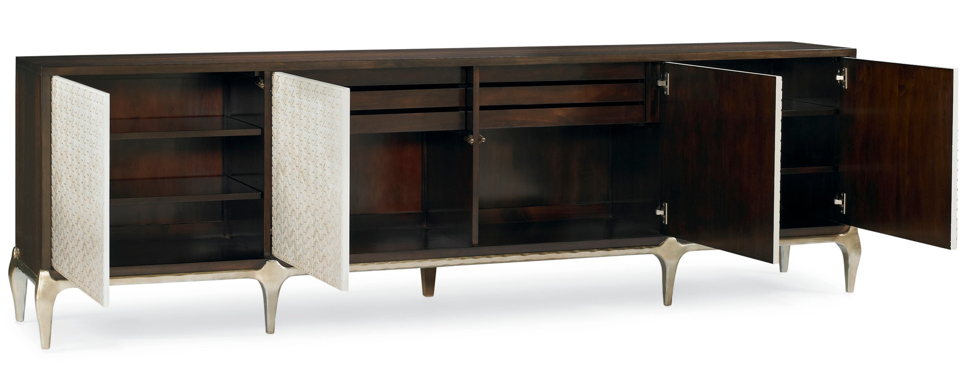 Caracole For Your Viewing Pleasure Cabinet