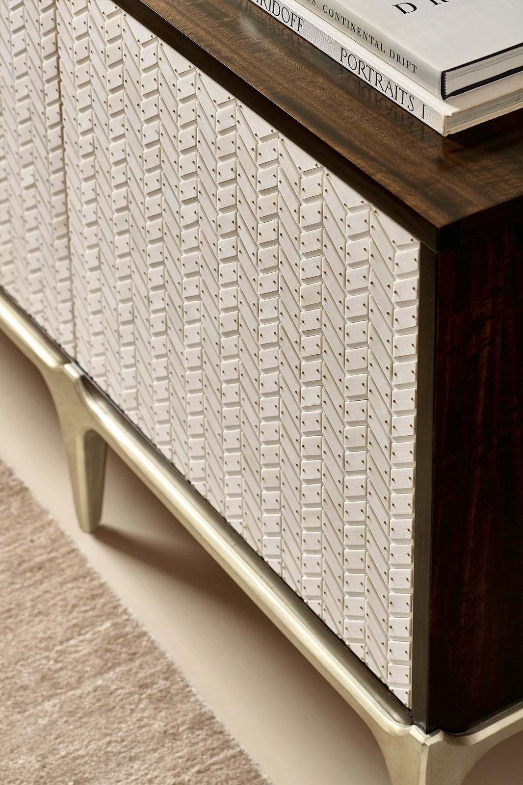 Caracole For Your Viewing Pleasure Cabinet