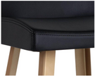 Sunpan Dani Counter Stool - Onyx
