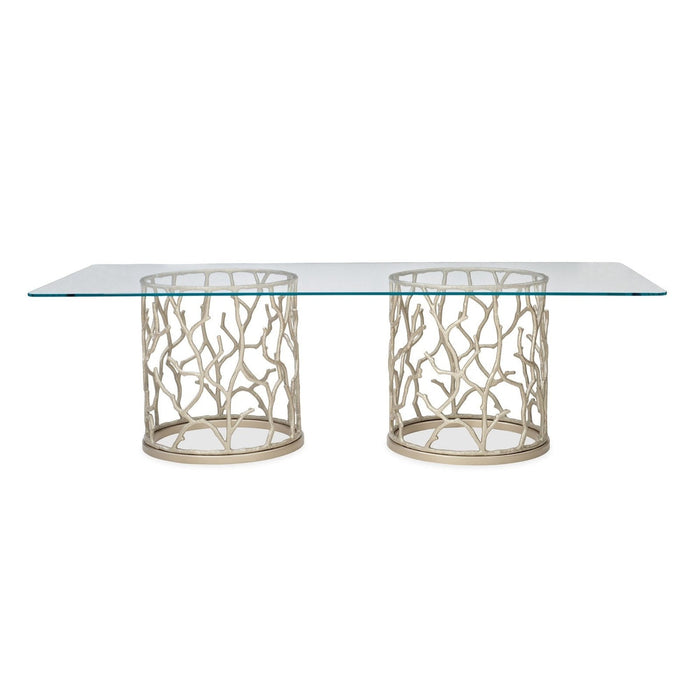 Caracole Classic Around The Reef Rectangle Dining Table Base Only