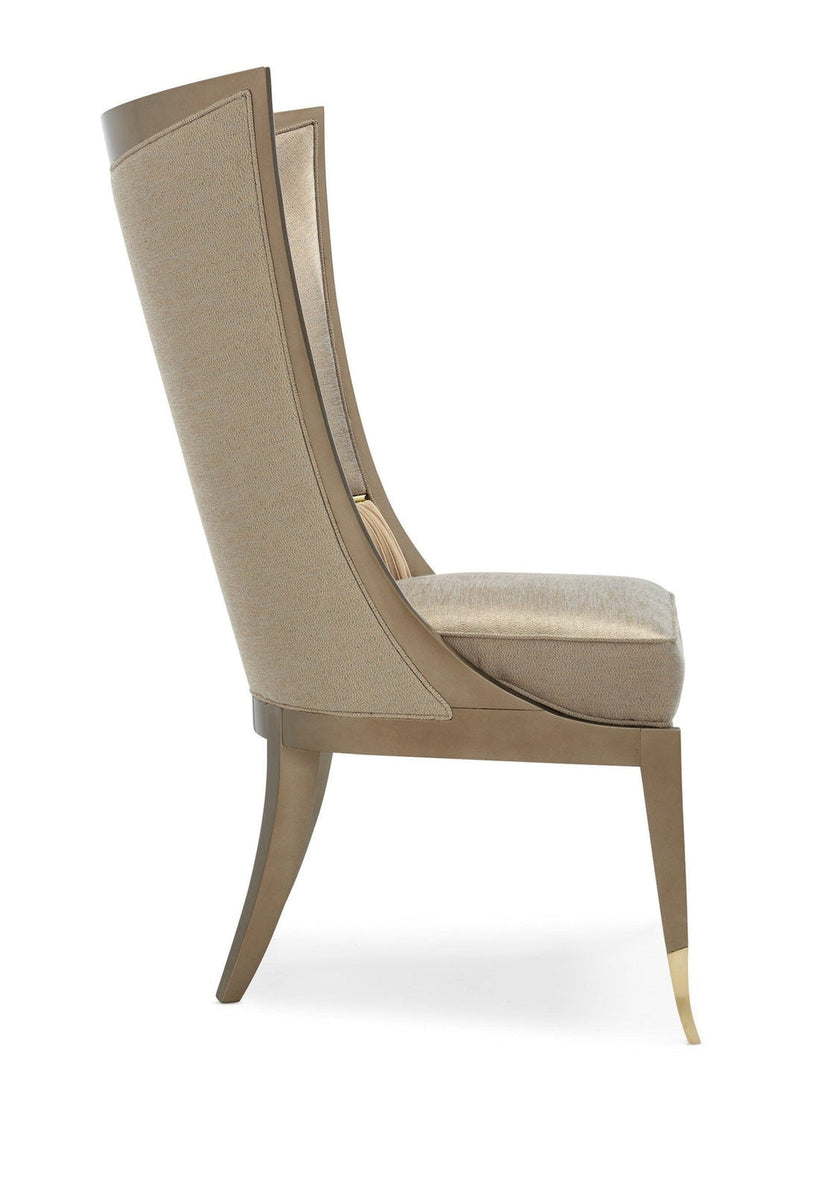 Caracole Classic Collar Up Dining Chair Open Box Item
