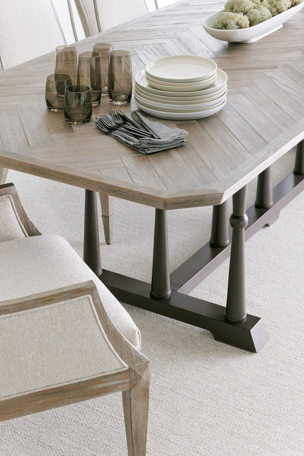 Caracole Classic Dinner Circuit 96 Dining Table Clearance