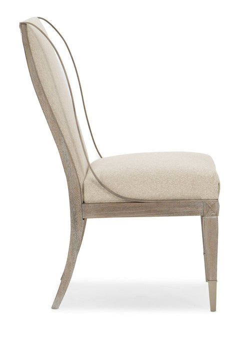 Caracole Classic Open Arms Side Chair