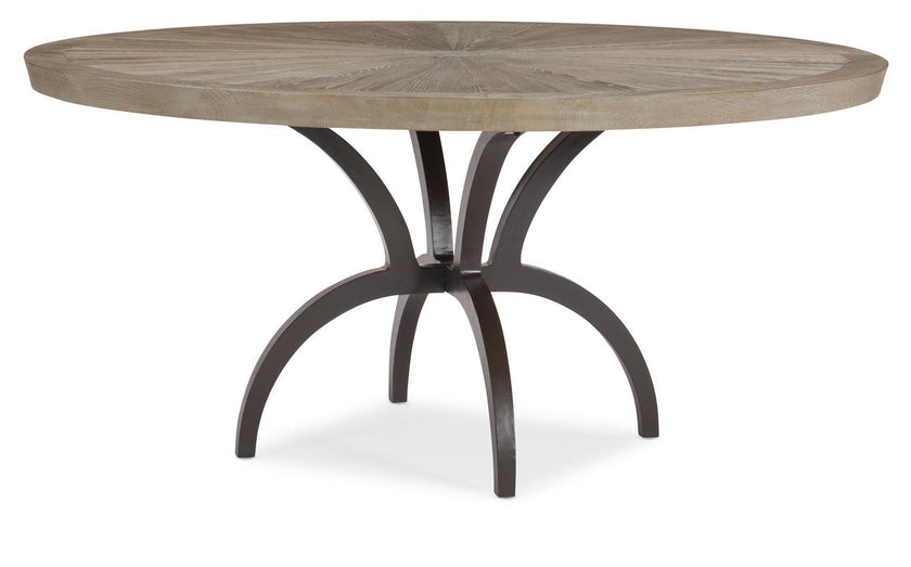 Caracole Classic Rough and Ready 54 Dining Table Clearance