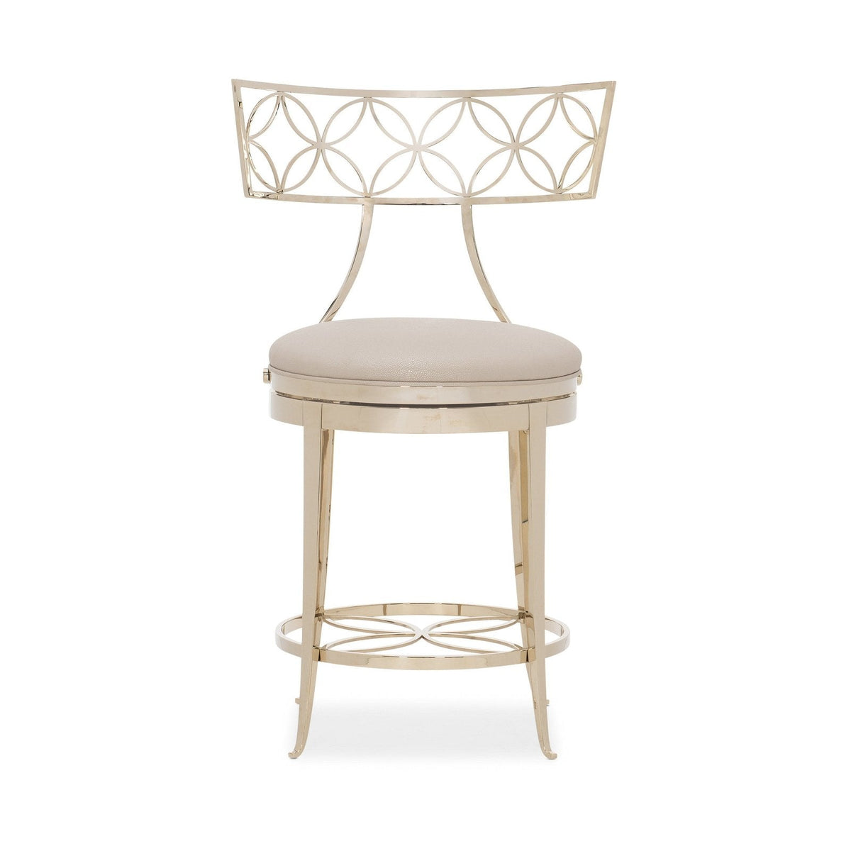 Caracole Classic Royal Klismos At The Counter Stool Open Box Item